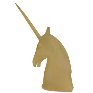 Massive Austin Productions Unicorn Head 1983 Fisher Signed 19” Tall